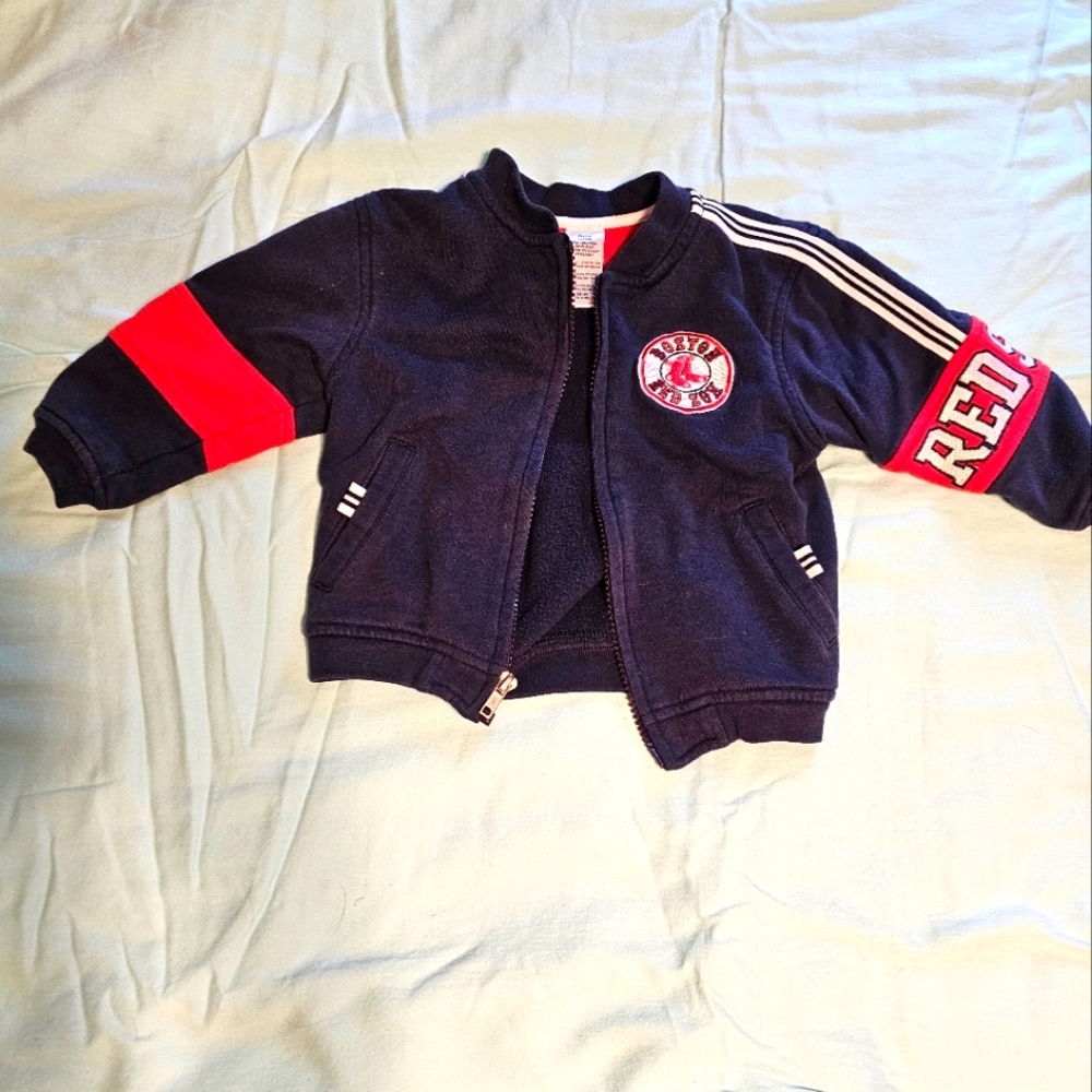 Baby 18-24 Month Red Sox Zip Up Sweatshirt